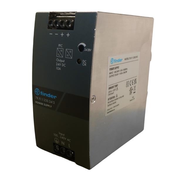 Fonte Chaveada 240W 24V Finder 78.X1.1.230.2412 43156 43156