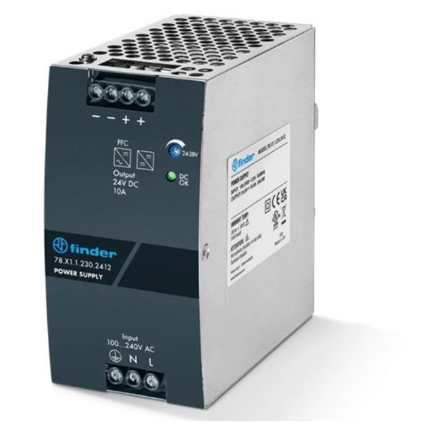 Fonte Chaveada 240W 24V Finder 78.X1.1.230.2412 43156 43156