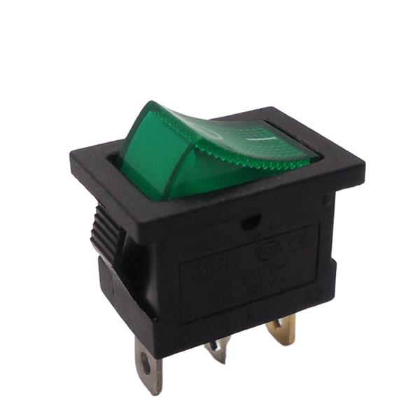 Chave Gangorra 2 Posições Verde KCD1-102N 43172