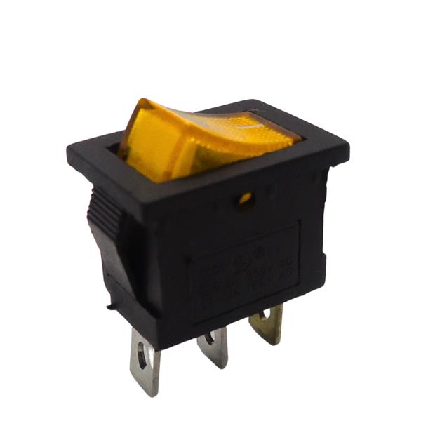 Chave Gangorra 2 Posições Amarela KCD1-102N 43171