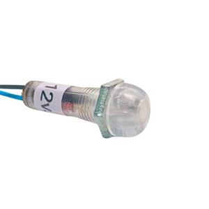 Sinaleiro Miniatura com Rabicho 12V Azul SN-1252 43360 43360 