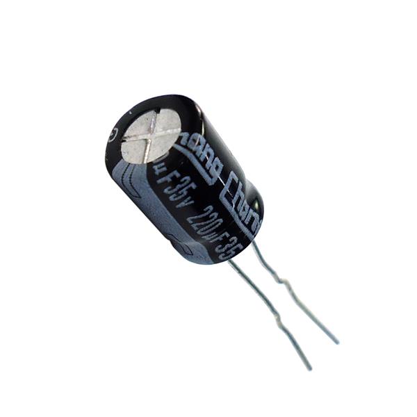 Capacitor Eletrolítico Radial 220MF x 35V 19141 19141