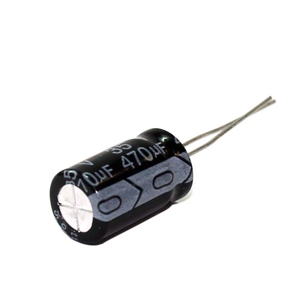 Capacitor Eletrolítico Radial 470MF x 35V 19104 19104