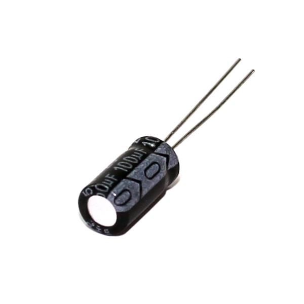 Capacitor Eletrolítico Radial 100MF x 25V 19110 19110