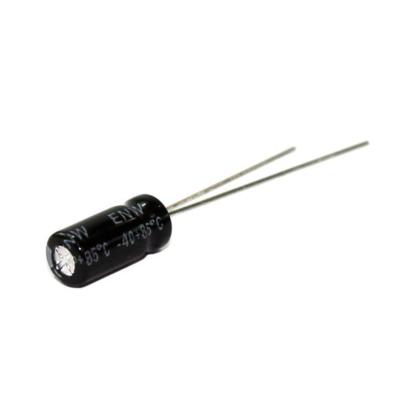 Capacitor Eletrolítico Radial 1MF x 100V 19116 19116