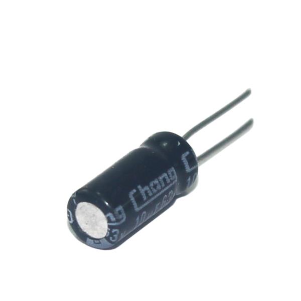 Capacitor Eletrolítico Radial 10MF x 63V 19117 19117