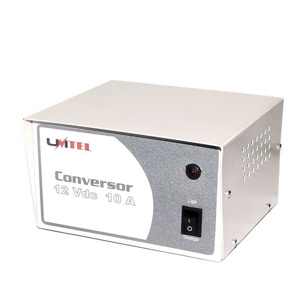Conversor 12,0V 10,0A Unitel Toca Fitas 202 21622 21622