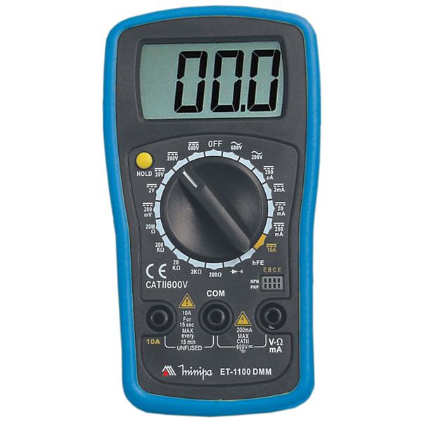 Multímetro Digital Minipa ET-1100 15858 15858
