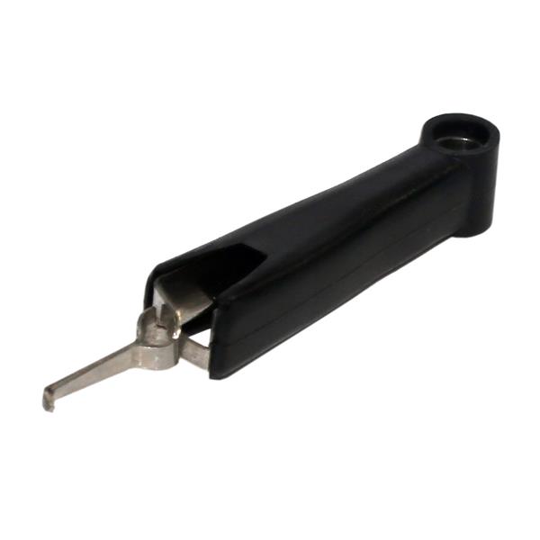 Mini Pinça Jacaré Fusi-bras Preta PJ-0830 16099 16099