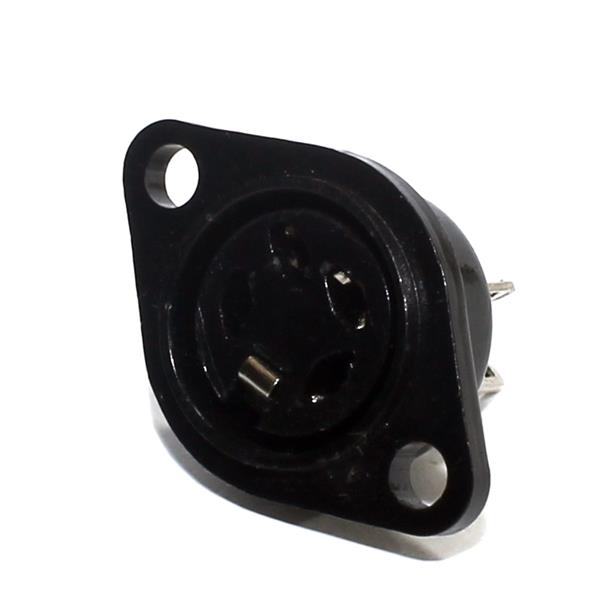 Tomada Din Fêmea 4 Vias para Painel T-4F 2676 2676