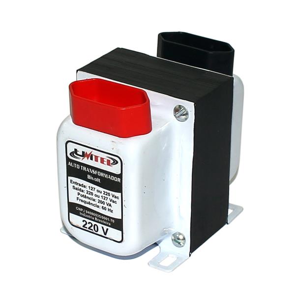 Auto Transformador Bivolt 200VA Unitel AT 200 21631 21631