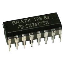 Circuito Integrado SN 74175 17153 17153 