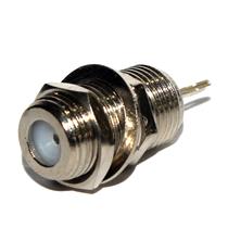 Conector F Fêmea para Painel com Rosca 4475 4475 