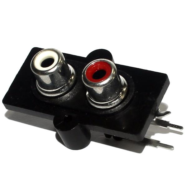 Tomada RCA 2 Vias para Placa  2690 2690