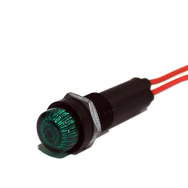 Sinaleiro Miniatura com Rabicho 220V Verde LP-11C 20476 20476