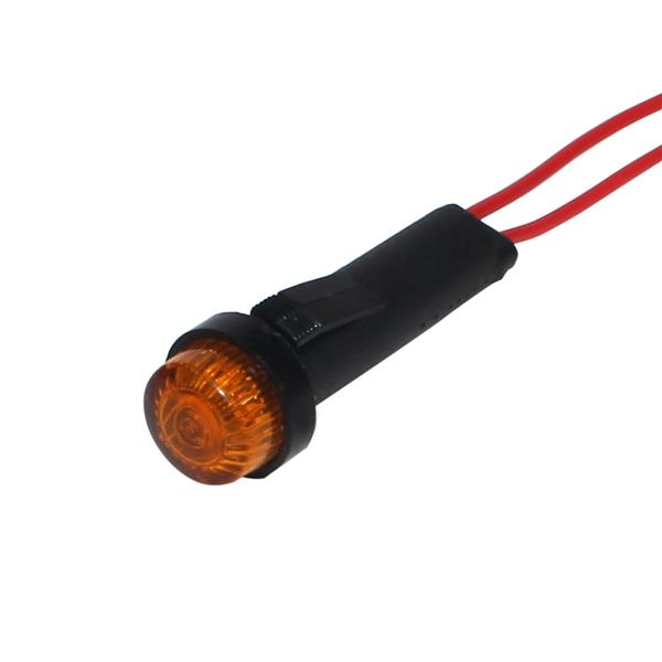 Sinaleiro Miniatura com Rabicho 220V Âmbar LP-11G 20478 20478