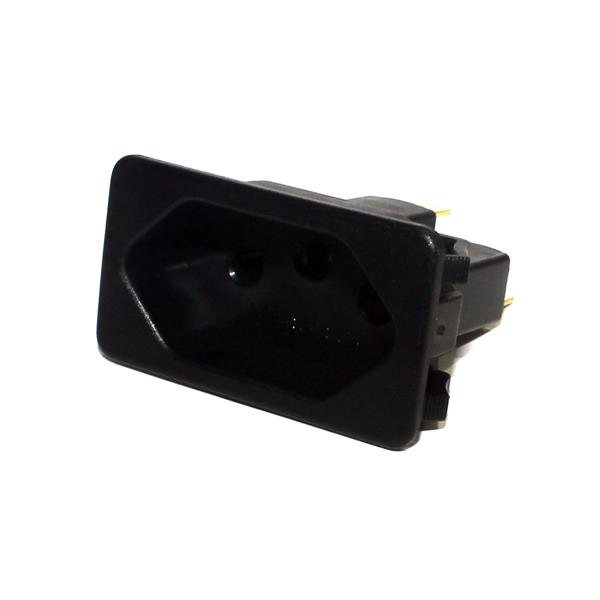 Tomada de Embutir 3 pinos 10A Preta TPA2-3E3F (13336) 20441 20441