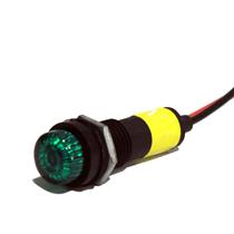 Sinaleiro Miniatura com Rabicho 12V Verde LP-11C 20484 20484 