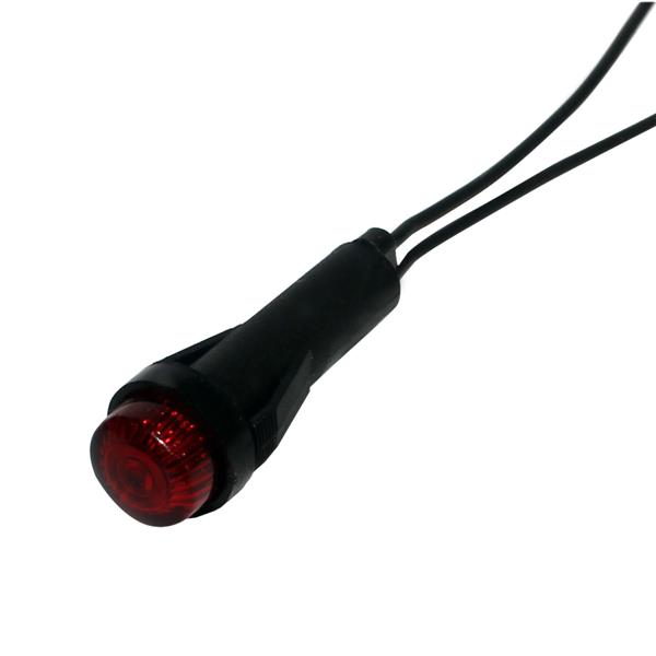 Sinaleiro Miniatura com Rabicho 48V Vermelho LP-11G 20488 20488