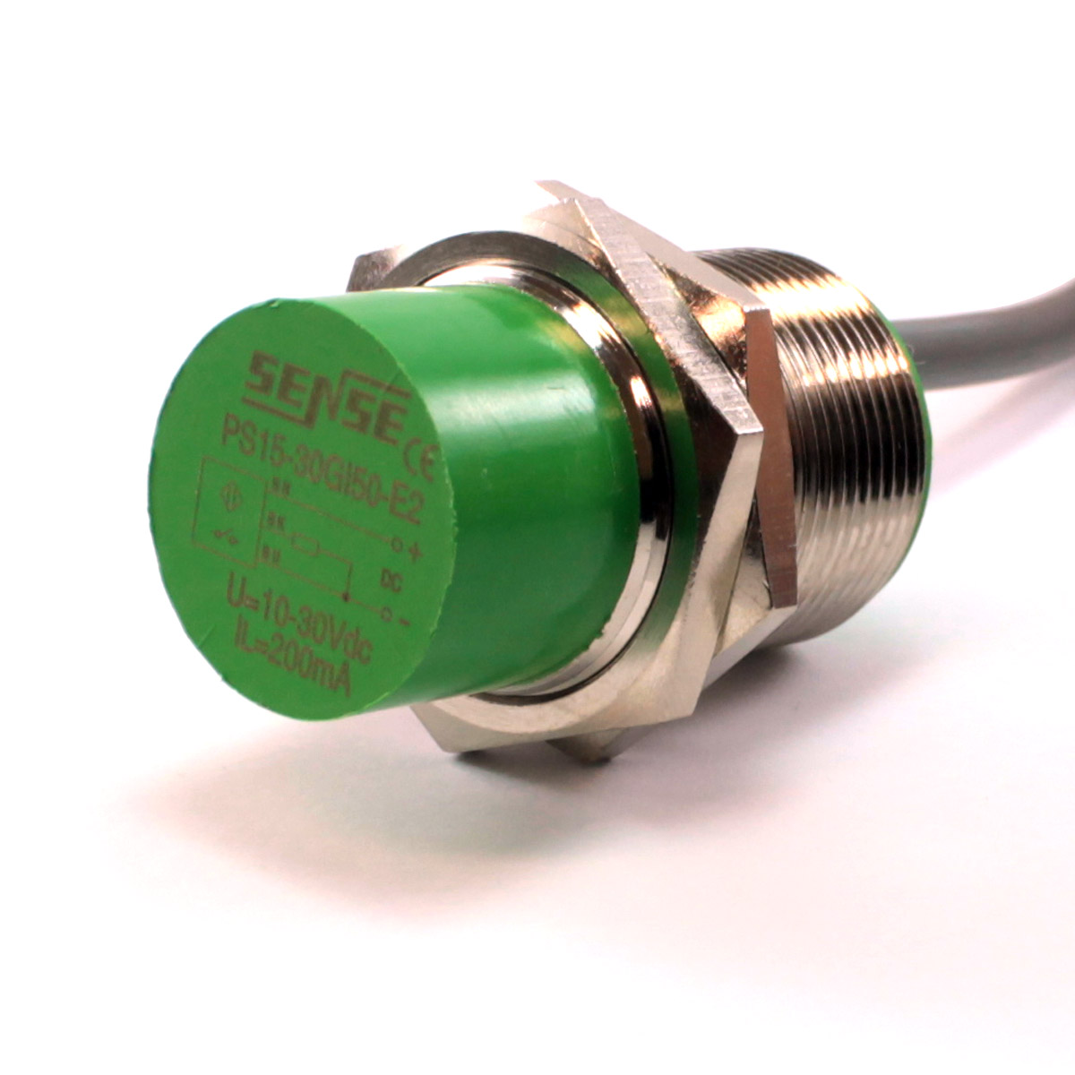Details about   N Sense PS15-30GP50-E Inductive Proximity Sensor Unit 