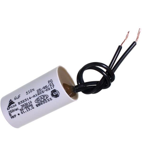 Capacitor Partida de Motor 6MF x 250V 15159 15159