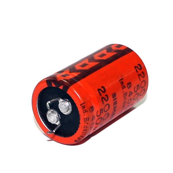 Capacitor Eletrolítico Ponta 2200MF x 50V 906 906