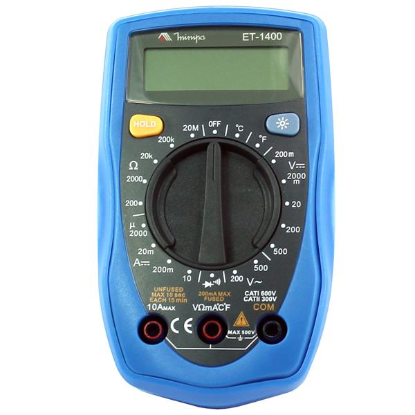Multímetro Digital Minipa ET-1400 15844 15844