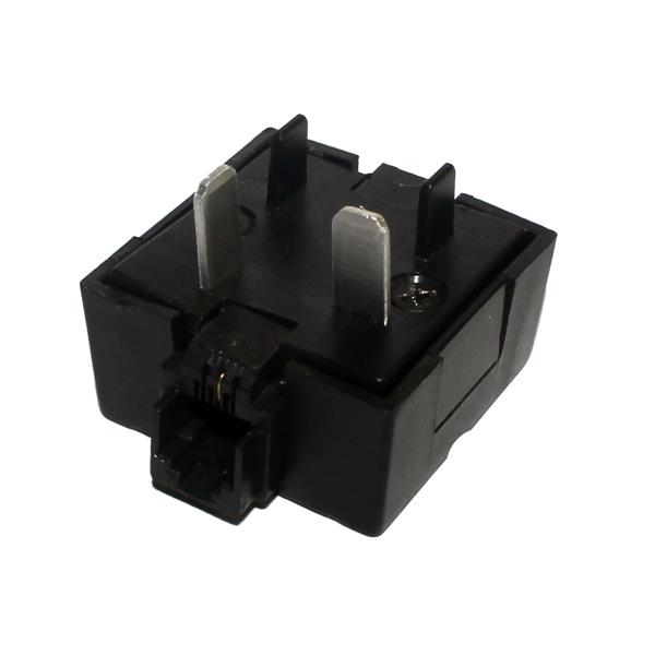 Pino para Telefone + Tomada com 2 Adaptadores para RJ-11 3980 3980