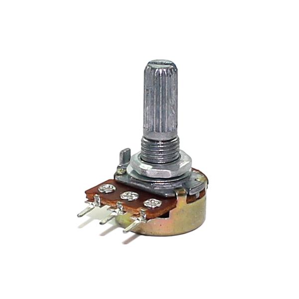 Potenciômetro de Carvão sem Chave Linear 16mm L-20 100K 20227 20227