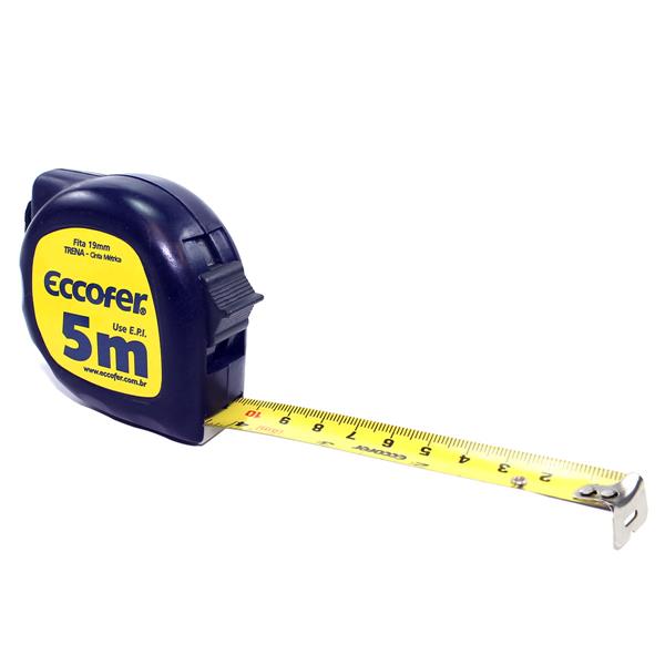 Trena de Aço 5 metros X 19 mm 20248 20248