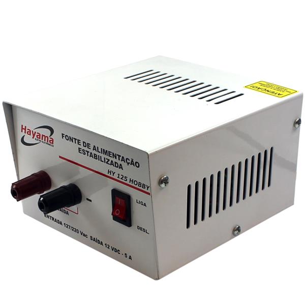 Conversor 12,0V 5,0A Hayama HY 125 Hobby 14165 14165
