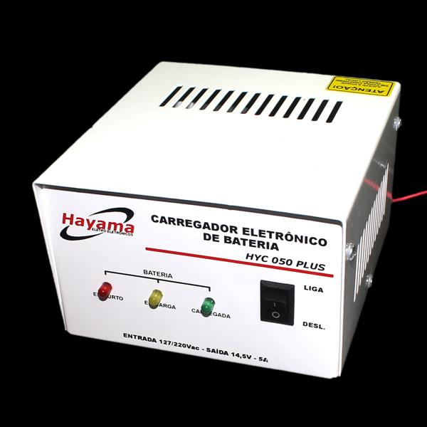 Carregador de Bateria 14,5V 5,0A Hayama HYC 050 PLUS 14213 14213