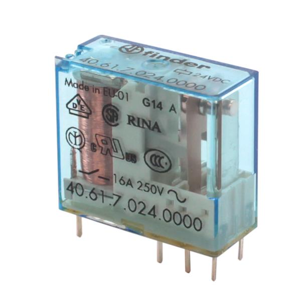 Relé para Circuito Impresso Finder 40.61.7.024.0000 20823 20823