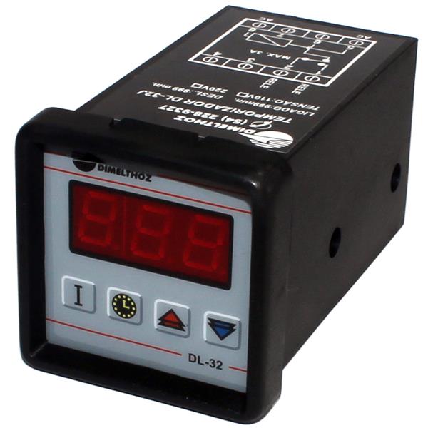 Temporizador Digital Ciclo de Minutos Dimelthoz DL-32J 20702 20702