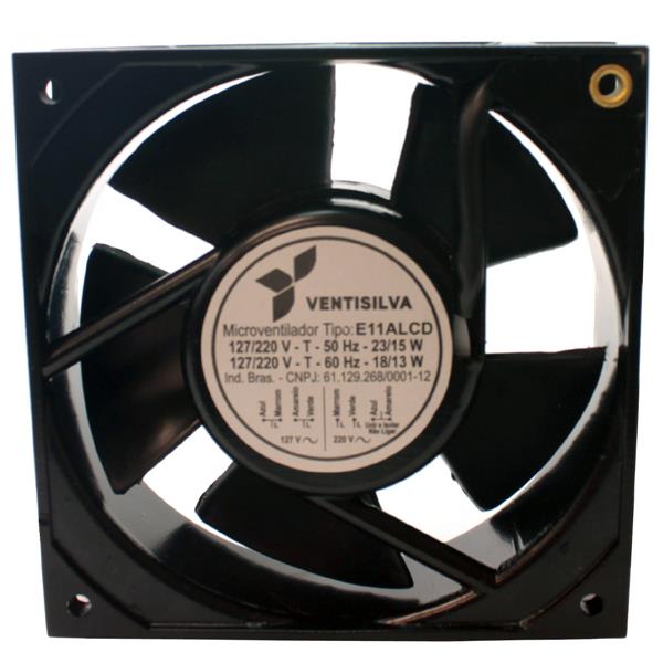 Microventilador Axial 120x120x38mm 127/220V Ventisilva E11 ALCD 14737 14737