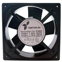 Microventilador Axial 162x162x55mm 127/220V Ventisilva E14 NYCD 14739 14739 
