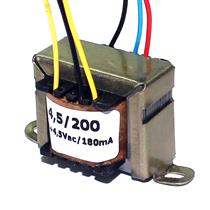 Transformador E-110/220V Hayama Série 200 2 X 4,5V 14179 14179 