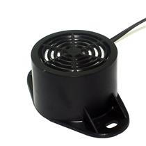 Campainha Eletrônica para Telefone Redonda Preta 20~75VCA Danval CF09.2 19041 19041 