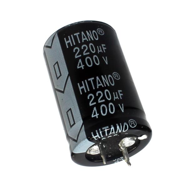 Capacitor Eletrolítico Ponta 220MF x 400V 19135 19135