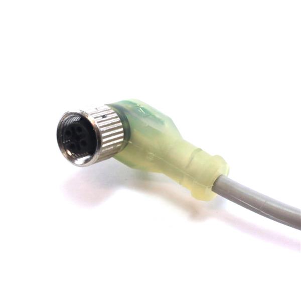 Cabo Conector para Sensor 90° 4 Pinos 10mts Tecnotron CT12F/4P-C10.C1  11114 11114