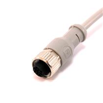 Cabo Conector para Sensor 180° 4 Pinos 5mts Tecnotron CT12F/4S-C05.A1 11097 11097
