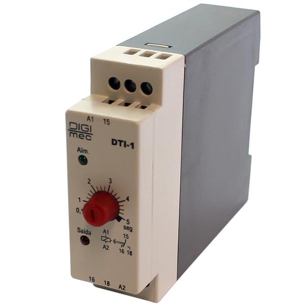 Relé de Tempo 110/220V Digimec DTI-1 5 segundos 238 238