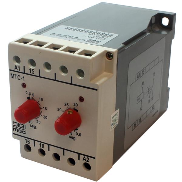 Relé de Tempo 220V Digimec MTC-1 30 segundos 281 281