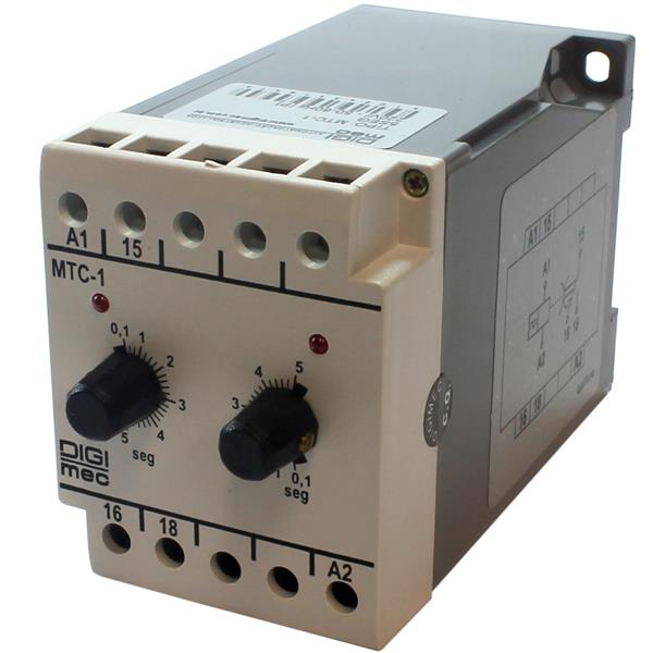 Relé de Tempo 220V Digimec MTC-1 5 segundos 325 325