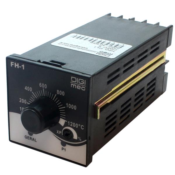 Controlador de Temperatura Tipo K 220V Digimec FH-1 1200°C 371 371
