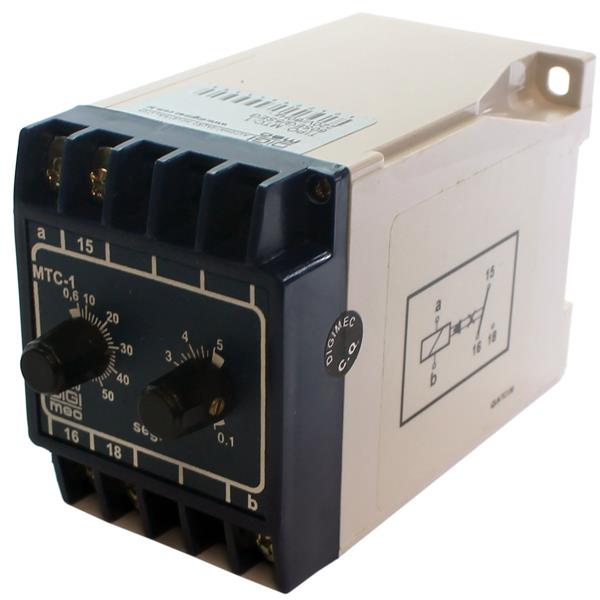 Relé de Tempo 220V Digimec MTC-1 5 segundos /60 minutos 373 373