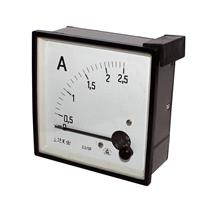 Amperímetro Analógico Lier FM-96 0/2,5A/5A 7474 7474 