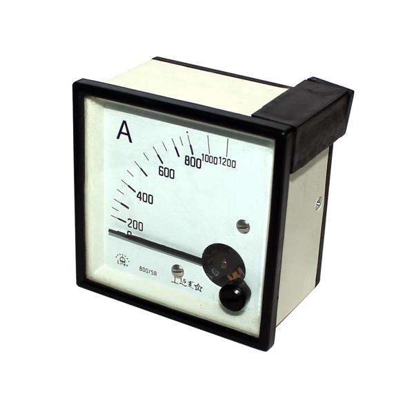 Amperímetro Analógico Lier FM-72 0/800A/1200A/5A 7440 7440