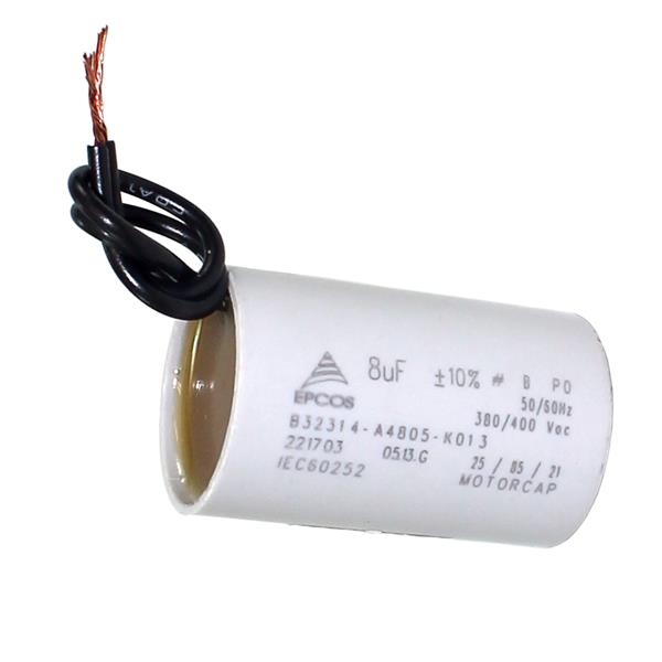 Capacitor Partida de Motor 8MF x 380V/400V 15130 15130