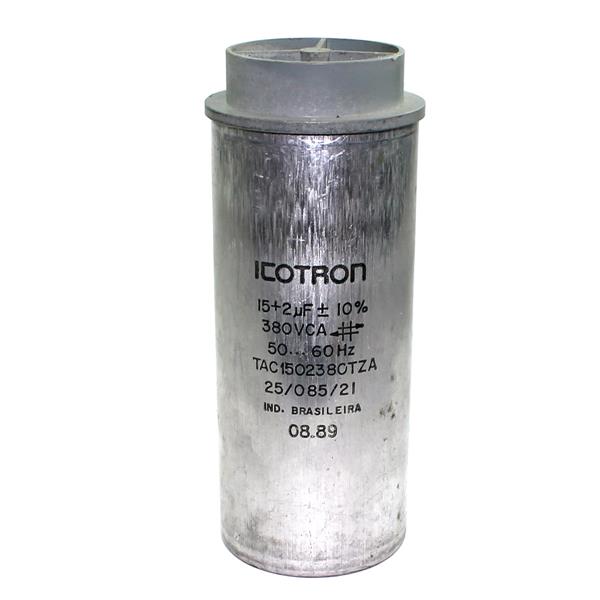 Capacitor Partida de Motor 15+2MF x 380V 15132 15132